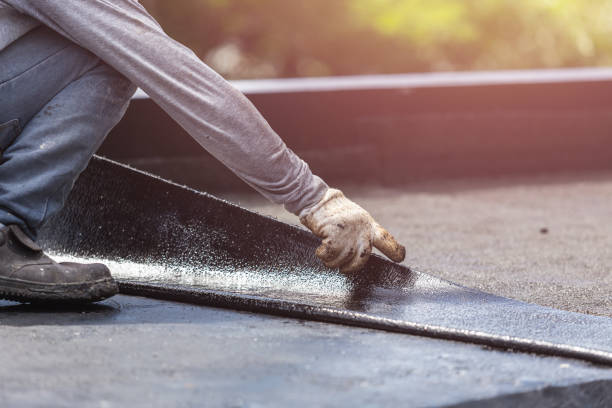 Professional Basement Waterproofing technician working in Paulsboro, NJ